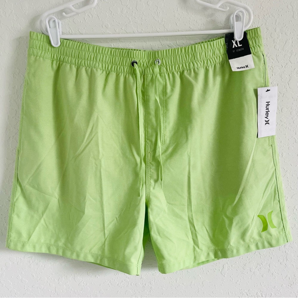 NWT Hurley Men’s Shorts Light Green Large